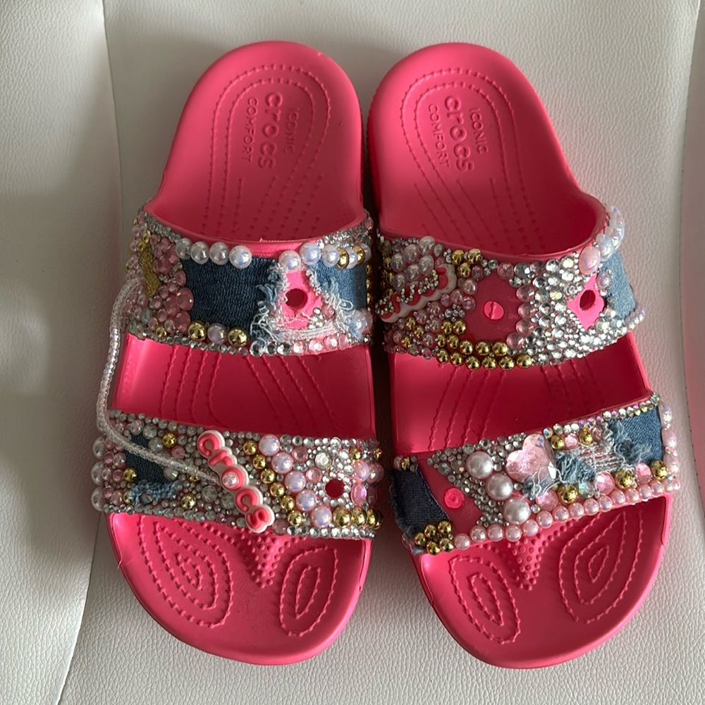 Custom women’s Crocs